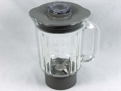 Чаша (кувшин, емкость) стеклянная для блендера Kenwood AT283 1200ml KW714224