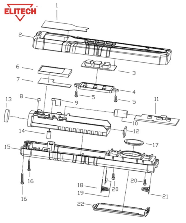 ЗАПЧАСТИ ДЛЯ ДАЛЬНОМЕРА ЛАЗЕРНОГО ELITECH ЛД 30